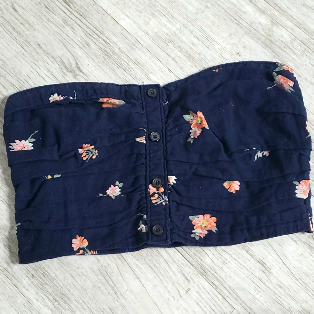 FLORAL TUBE TOP